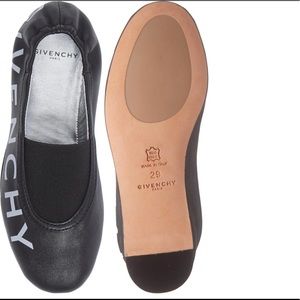 Girls Givenchy Ballet Flats
